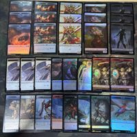 MTG Token Set Foil Japanese Dress Code Soldier Food Samurai サムネイル 2
