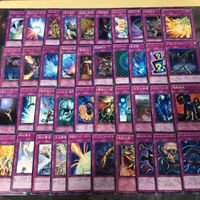 Yu-Gi-Oh Trap Card Playable Deck 40 Cards Lot