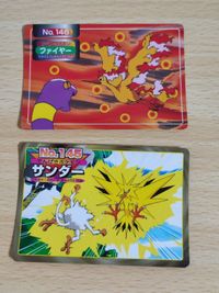 Pokemon Card Lot Topsan Articuno Zapdos Vintage