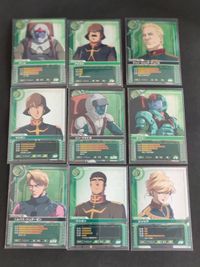 Gundam Card Builder 0083 Zeon Shinshia Matsunaga Japanese TCG