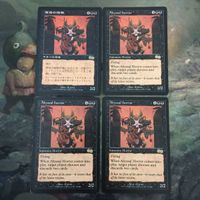 MTG マジックザギャザリング カード まとめ USG 深淵の怪物/Abyssal Horror 4枚セット 84 サムネイル 1