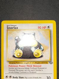 ポケモンカード カビゴン 旧裏 英語 ノーマル仕様 27/64 サムネイル 2