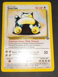 ポケモンカード カビゴン 旧裏 英語 ノーマル仕様 27/64 サムネイル 3