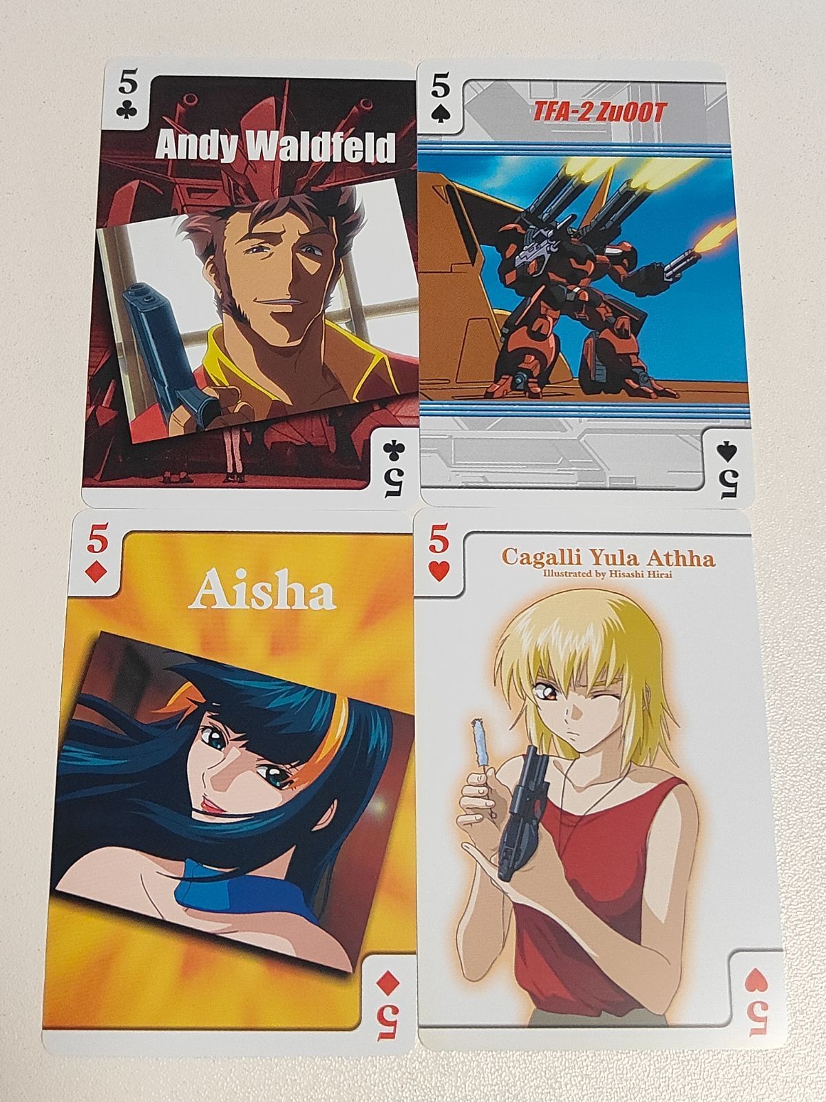 アンドリュー・バルトフェルド カガリ アイシャ プロモ ガンダムシード SEED スペシャル トランプ カード 特典 非売品 カード まとめ