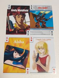 アンドリュー・バルトフェルド カガリ アイシャ プロモ ガンダムシード SEED スペシャル トランプ カード 特典 非売品 カード まとめ
