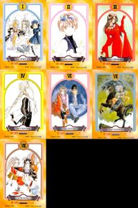 ああっ女神さまっ 藤島康介 カード まとめ タロット TAROT 1 2 3 4 6 7 8 ああ女神さま ムービック MOVIC 初版 ap257 o20 サムネイル 1
