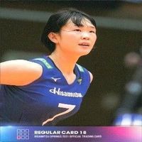 カード 【状態B】 女子 バレーボール スポーツ 火の鳥 まとめ 加藤 光 井上 愛里沙 サムネイル 2