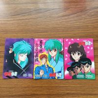 バンダイ バンプレカード 幽遊白書 まとめ 飛影 雪菜 桑原 和真 浦飯 幽助 雪村 子 2 サムネイル 1