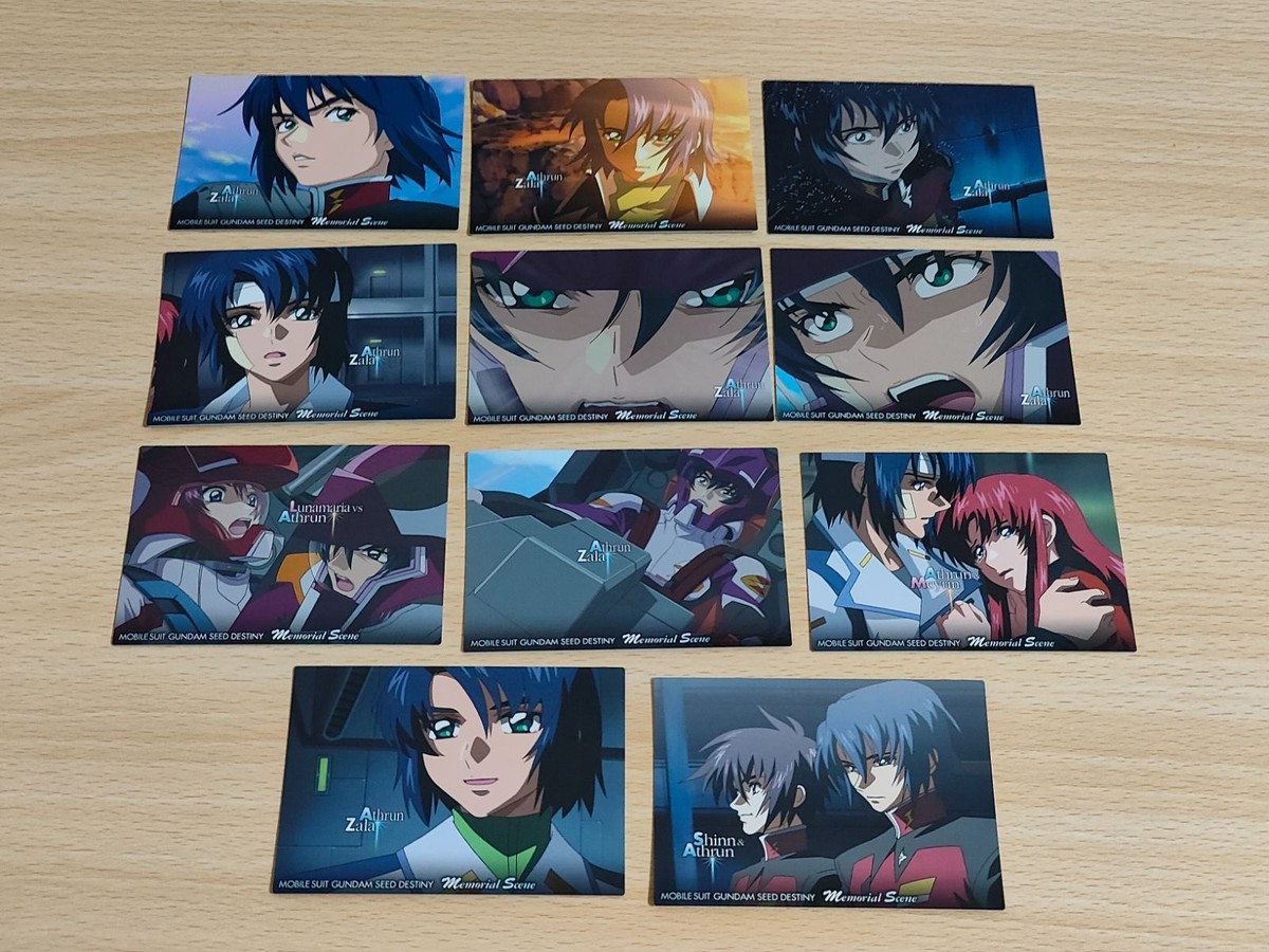 ガンダムSEED DESTINY カード カードダスマスターズ アスラン アスラン・ザラ メイリン・ホーク メイリン ホーク
