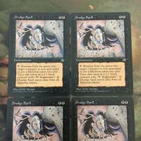 MTG マジックザギャザリング カード まとめ HML Drudge Spell 4枚セット 57 サムネイル 3