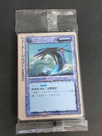 PSソフト モンスター・コレクション ～仮面の魔道士～ 初回限定版特典カード ウォータードラゴン 極稀