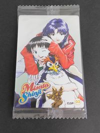 エヴァンゲリオン ウエハース ウェハースカード 未開封 CLSP-03 ミサト サムネイル 1