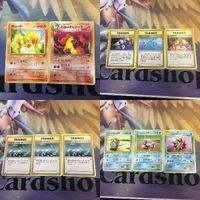 ポケモンカード 旧裏面 2枚 3枚 ポニータ エネルギーチャージ エネルギー・リムーブ カスミのニョロモ NO.077 すご