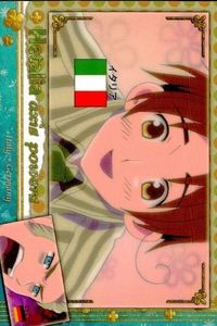 カード ヘタリア イタリア ドイツ No 33 キャラクターカード Axis Powers フロンティアワークス Frontier Works