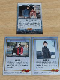 神崎士郎 神崎優衣 カード アマダ 仮面ライダー龍騎 菊地謙三郎 杉山彩乃 サムネイル 2