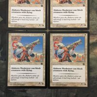 MTG マジックザギャザリング カード まとめ PO2 アラボーンのマスケット銃兵/Alaborn Musketeer 4枚セット 64 サムネイル 2