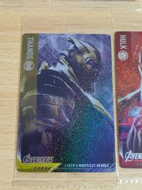 アベンジャーズ ウエハース カード ブラックウィドウ ハルク タノス キャプテンマーベル 未開封 まとめ カード サムネイル 6