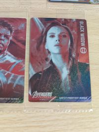 アベンジャーズ ウエハース カード ブラックウィドウ ハルク タノス キャプテンマーベル 未開封 まとめ カード サムネイル 4