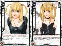 Death Note Misa Amane Card Lot Konami Japanese Anime