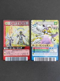 デジモンカード 旧デジモンカード D-α Dアルファ バトルターミナル デジモンアドベンチャー DM-138 OP-074 Wホーリーヒーリング ホーリーエンジェモン サムネイル 1