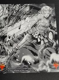 カード MTG プラトークン 飛行機械 恐竜 兵士 アートカード 藤澤勇希 ウスダヒロ ファイレクシア 田辺剛 サムネイル 7