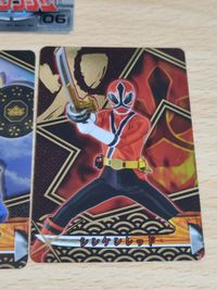 戦隊もの カード まとめ スーパーゲキレッド ボウケンジャー シンケンレッド シンケンオー サムライハオー 箔押し キラ サムネイル 4