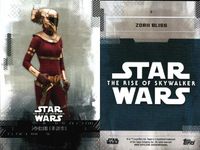 カード まとめ スターウォーズ Star Wars 9 JANNAH ジャナ 8 ZORII BLISS ゾーリ・ブリス Topps トップス サムネイル 3