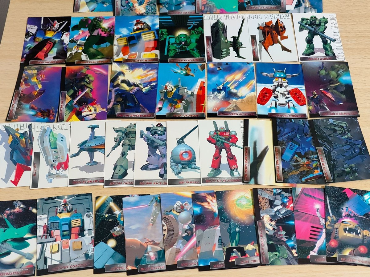40種 ガンダム CGセレクション カード ボール ガンキャノン ジム ザク コアファイター ビグザム