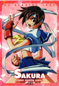 サクラ SAKURA ストリートファイターZERO3 AX カード