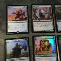緑 優良 Foil 直近高騰カード 被り無しコレクション 9枚 MTG まとめ 新たな芽吹き エッチング ギャレンブリグの領主、ヨルヴォ サムネイル 2