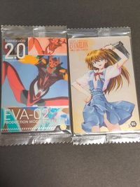 Evangelion Eva Wafers Card Asuka Langley Sealed