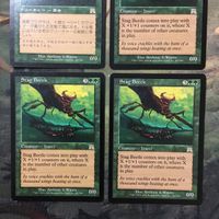 MTG マジックザギャザリング カード まとめ ONS 雄鹿クワガタ/Stag Beetle 4枚セット 72 サムネイル 2