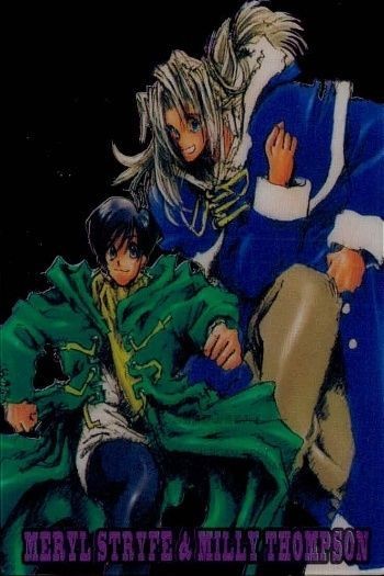 トライガン TRIGUN カード クリア クリスタル C 2 アマダ 天田 日本ビクター