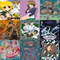 美少女 カード まとめ なのは 五等分の花嫁 フェイト ママレードボーイ レイアース シスタープリンセス 非売品 キラ 他 シール yb969 sn5 サムネイル 3