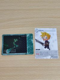 Final Fantasy VII Aerith FF7 Cloud PR-032 Carddass