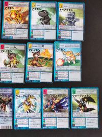 Digimon Card Lot Kaisergreymon Agumon Greymon Vintage サムネイル 2