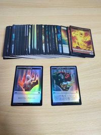 mtg トークン foil まとめ 紋章 レンと七番 ゴブリン 食物 熊 エルフ 人間 クラーケン g001 o9-1 2209