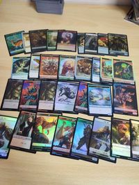 mtg トークン foil まとめ 紋章 レンと七番 ゴブリン 食物 熊 エルフ 人間 クラーケン g001 o9-1 2209 サムネイル 3