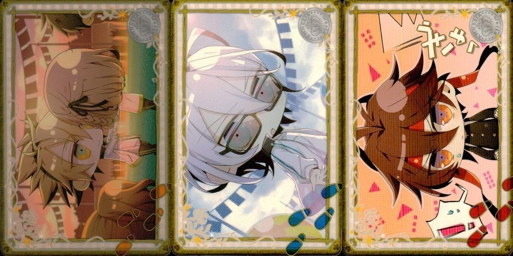カード オトメイト アムネシア まとめ ミニキャラ No 39 40 41 AMNESIA World MOVIC ムービック