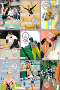 Real Venus BBM 2009 Card Lot Female Athlete