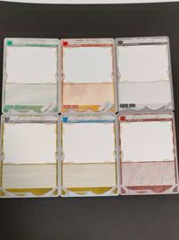 Monster Maker Resurrection Blank Card TCG Japanese