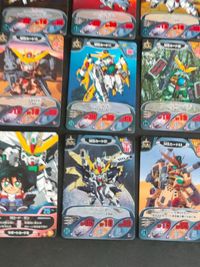 ガンダムコンバット GUNDAM COMBAT 1997 bandai カード カードダス 01 ガンダムDX ダブルエックス ガロード ラン プリズムカード 当時の品 キラ GUNDAM COMBAT 1996年 ＳＤガンダム コンバット サムネイル 2