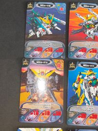 ガンダムコンバット GUNDAM COMBAT 1997 bandai カード カードダス 01 ガンダムDX ダブルエックス ガロード ラン プリズムカード 当時の品 キラ GUNDAM COMBAT 1996年 ＳＤガンダム コンバット サムネイル 6