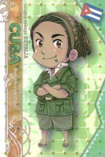 カード ヘタリア まとめ CUBA キューバ No 34 フロンティアワークス Frontier Works 初版