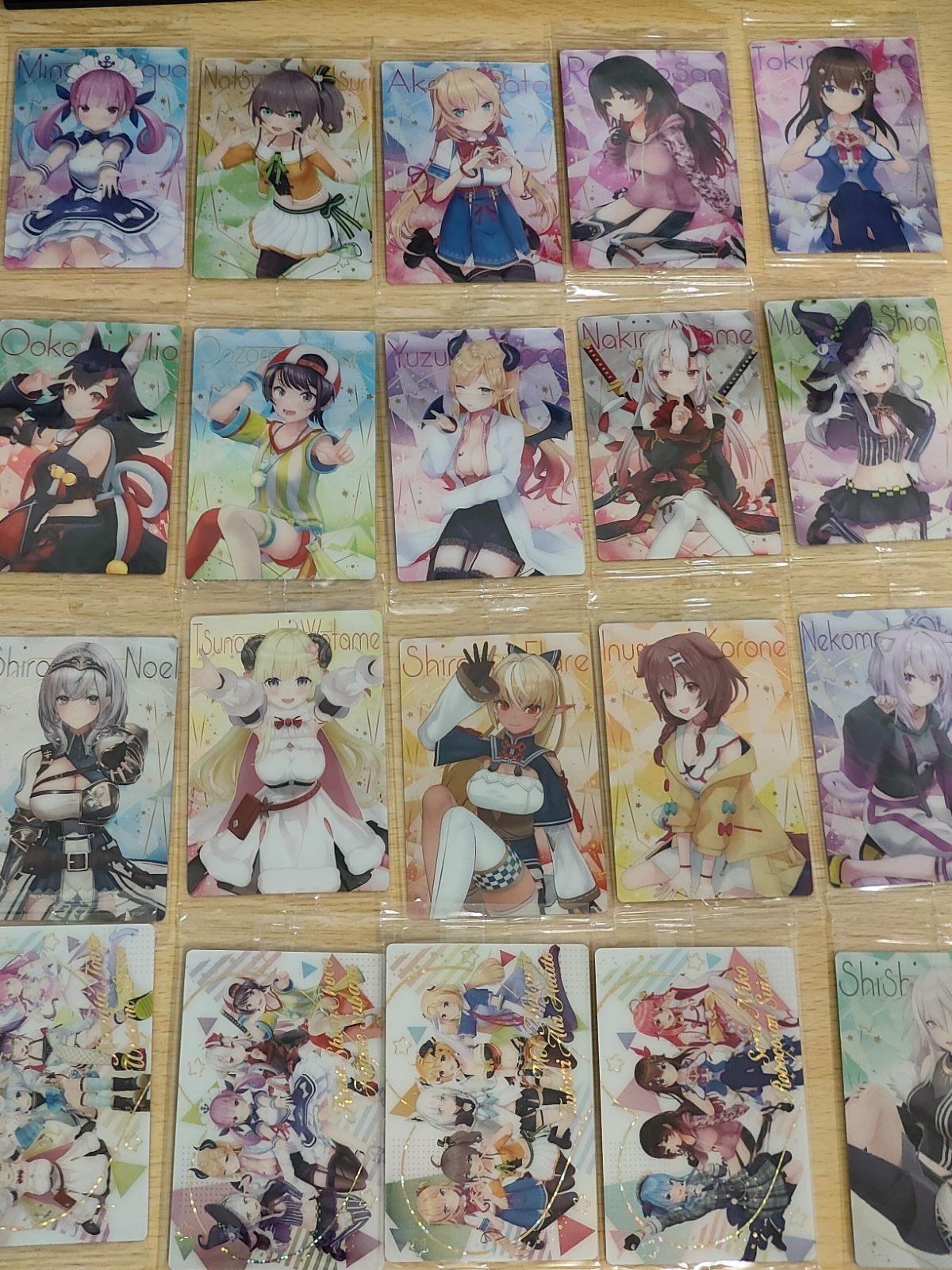 ホロライブ ウエハース セミコンプ まとめ カード 白銀ノエル 三期生