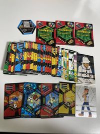 Monster Collection TCG Plant Worm 5 Cards Vintage