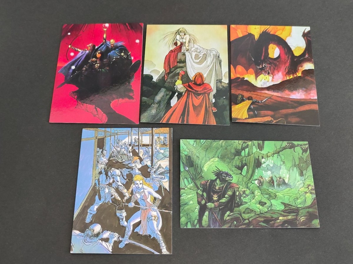 ファルコムトレーディングカード FALCOM カード ソーサリアン SORCERIAN 118 121 124 125 137
