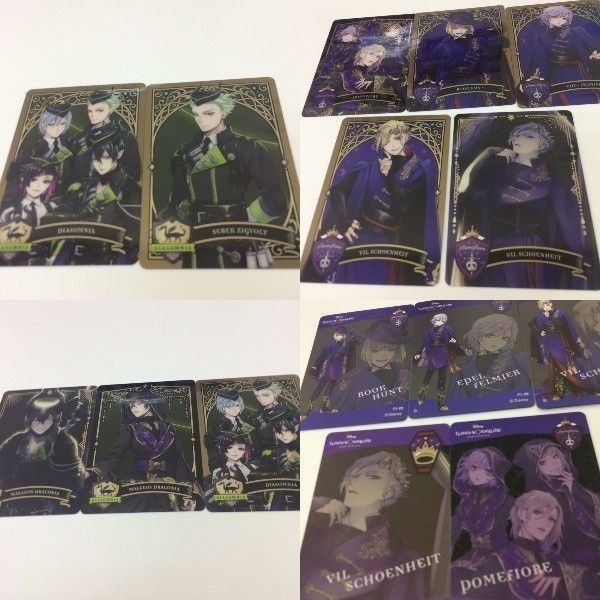 ツイステッドワンダーランド カード ディズニー まとめ ディアソムニア17 ポムフィオーレ11 ディアソムニア18 ポムフ
