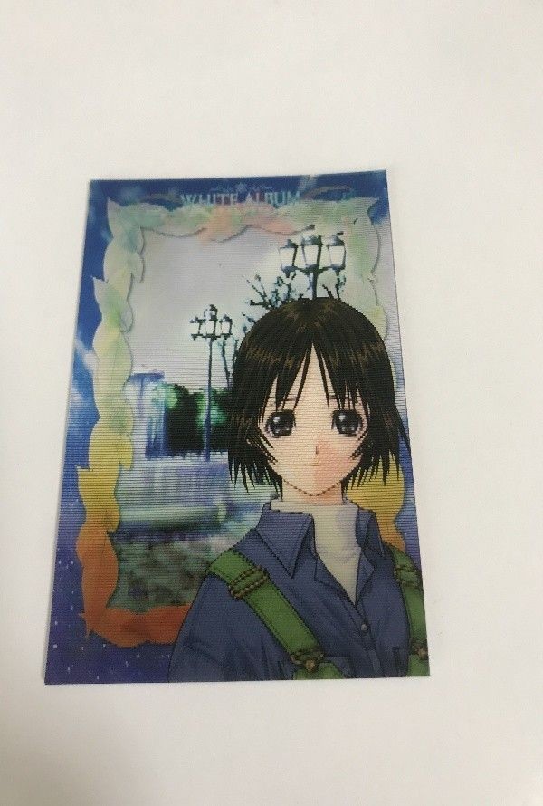bijo-9 Leaf WHITEALBUM ホワイトアルバム カード 澤倉 美咲 3D チェンジングカード 美少女