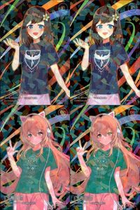 カード にじさんじ フェス 2023 家長むぎ ハナ マキア 233 297 /324 コレクション まとめ レア vtuber キラ ホロ サムネイル 1